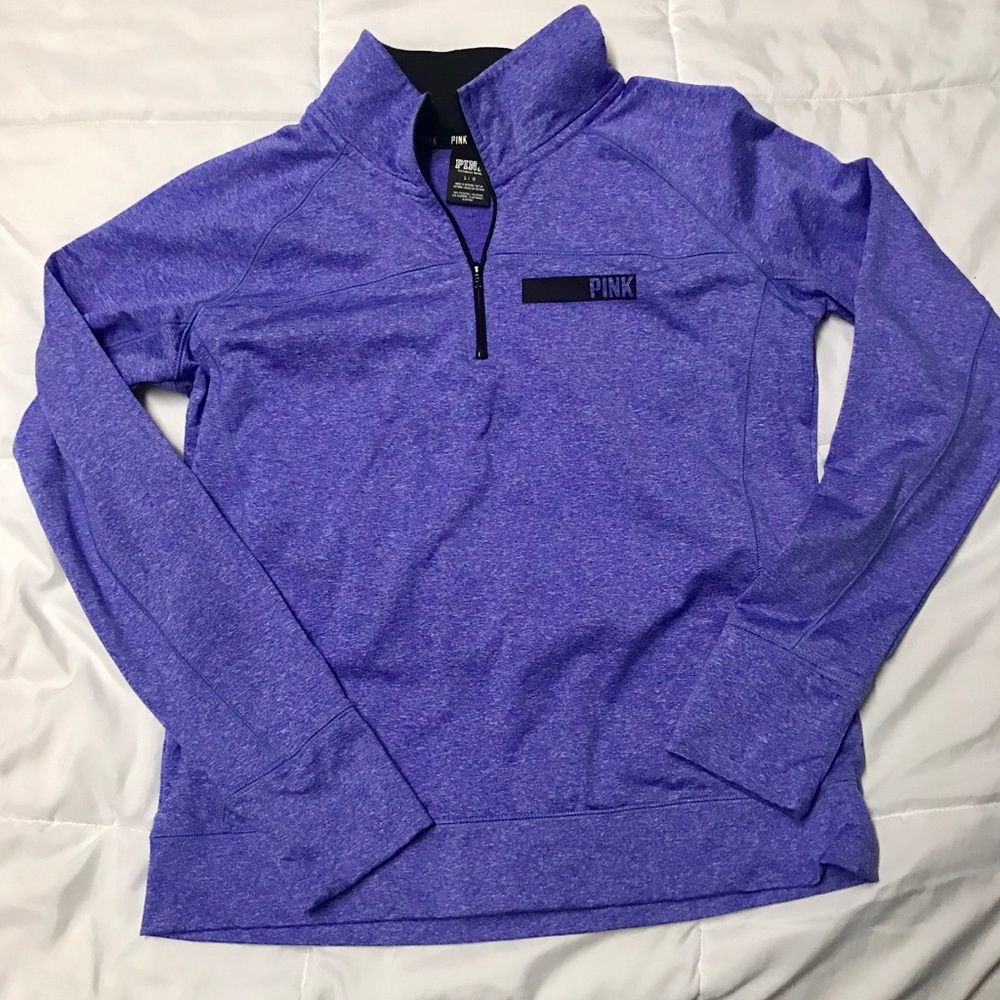 PINK 1/2 zip